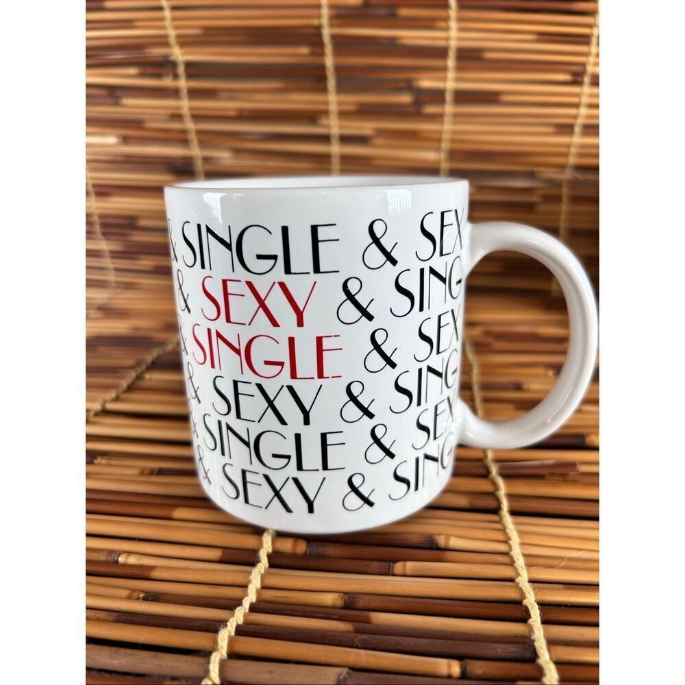 Single & Sexy Mug Cup 1987 Dakin